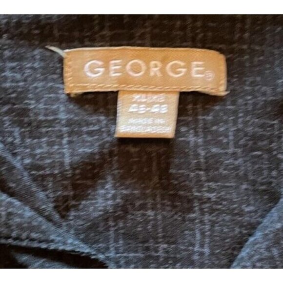 George XL 46- 48 Beer Bottle Shirt Black Party Rayon Bar Alcohol - Picture 4 of 6